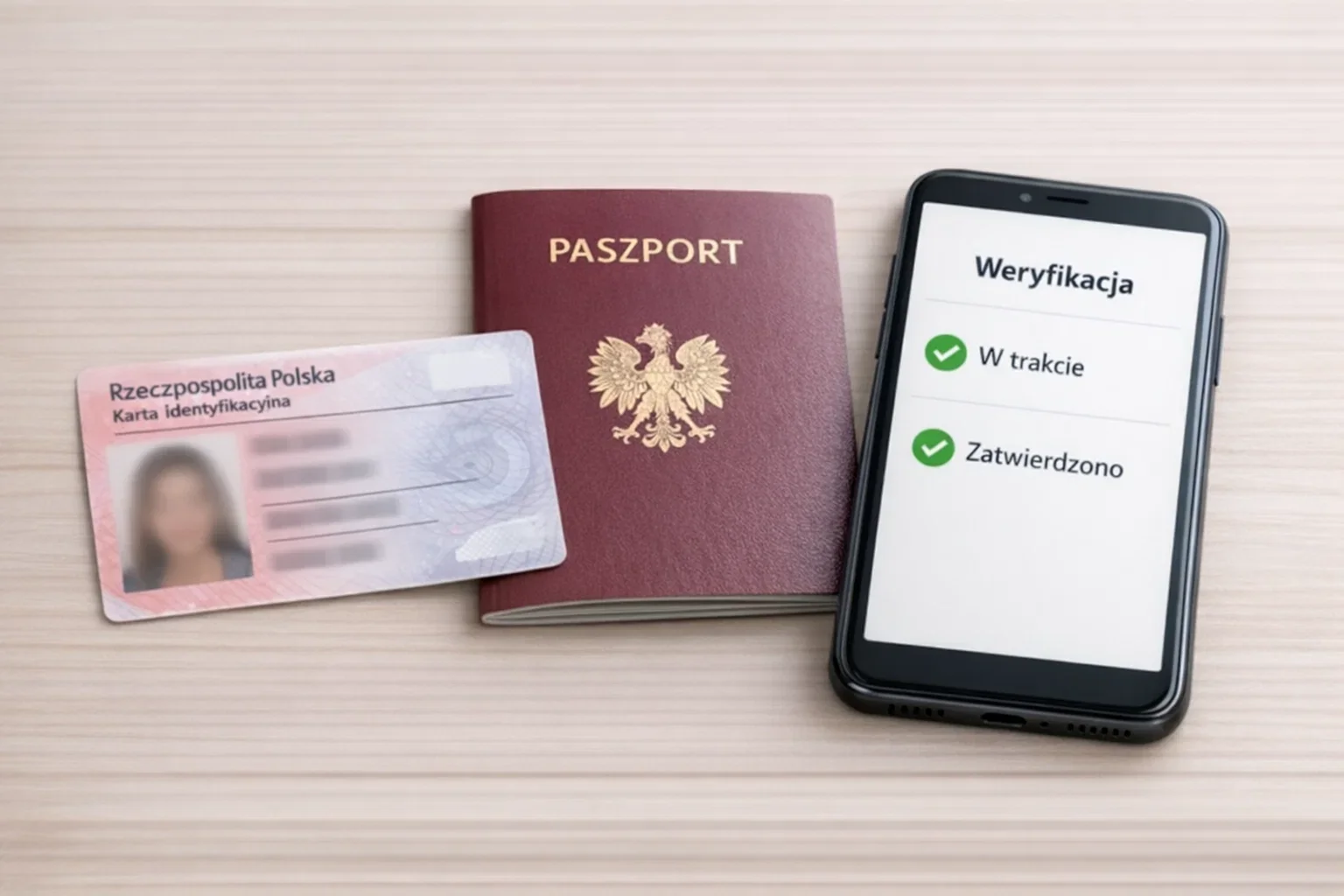 Dokumenty tożsamości i proces weryfikacji konta